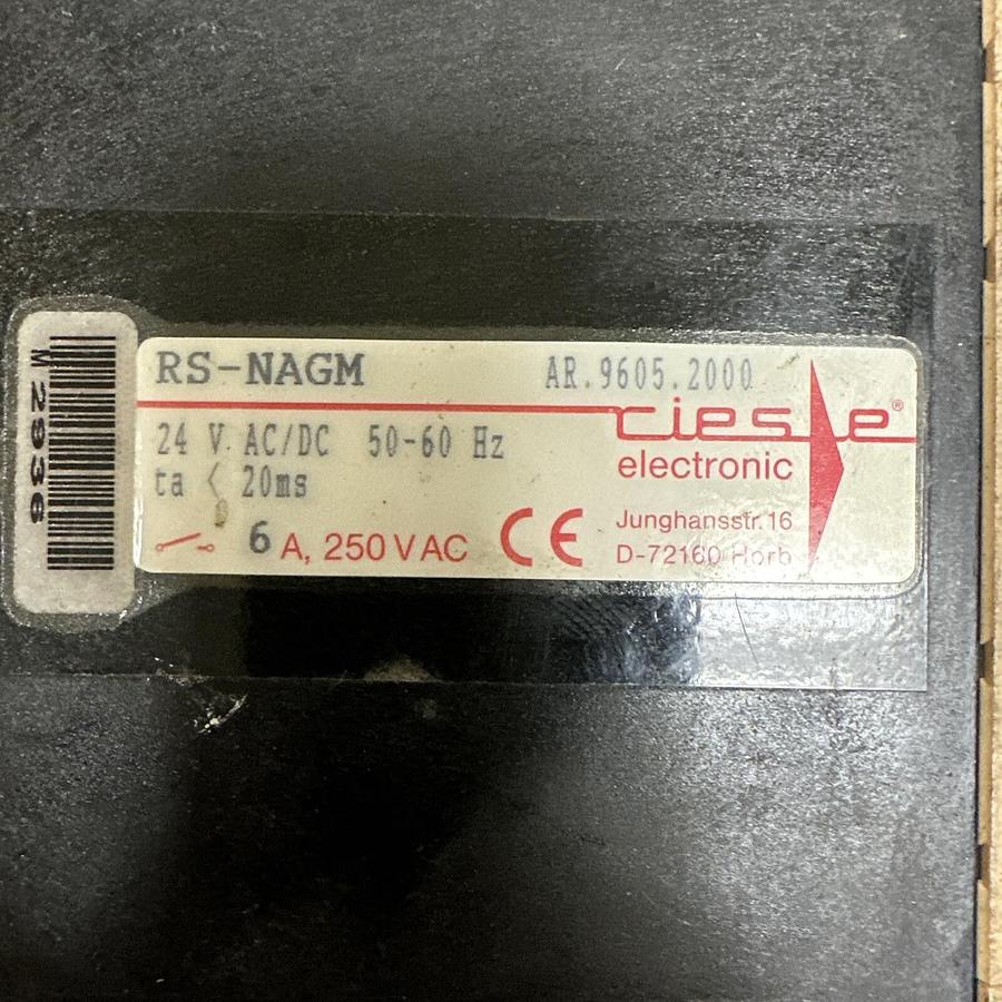 Used Tiese,RS-NAGM,Safety System Relay