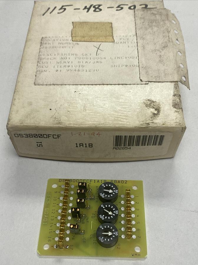 GENERAL ELECTRIC,DS3800DFCF1A1B,CARD FIRING CIRCUIT NOS