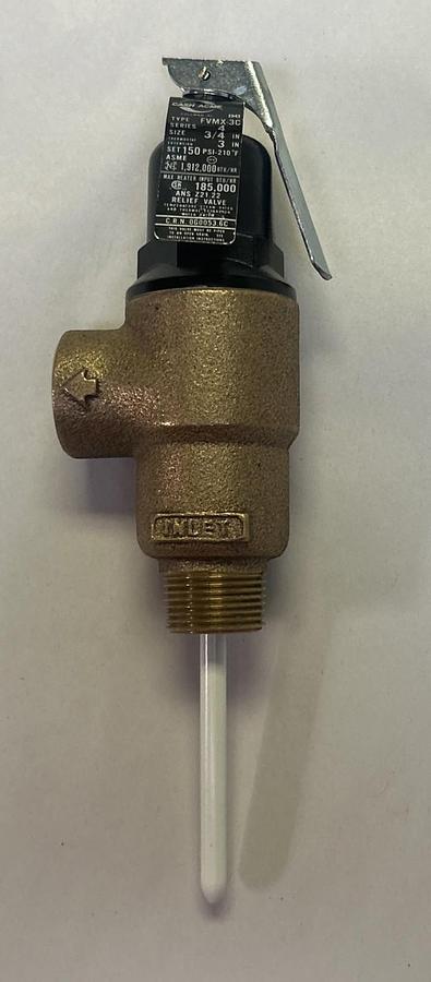 CASH ACME,FVMX-3C,PRESSURE RELIEF VALVE 3/4INCH NOS