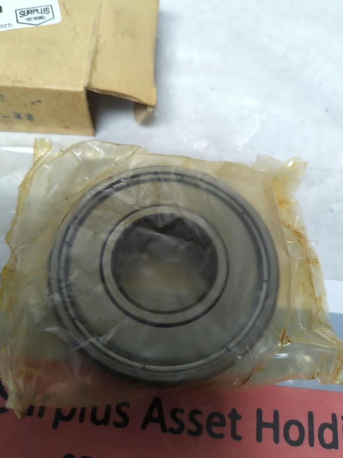 SST,6306-ZZ,DOUBLE METAL SHIELDED BALL BEARING NOS
