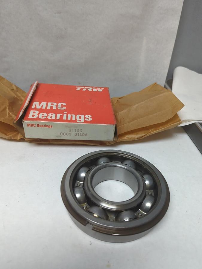 MRC,3112SG,DEEP GROOVE BALL BEARING WITH SNAP RING NOS
