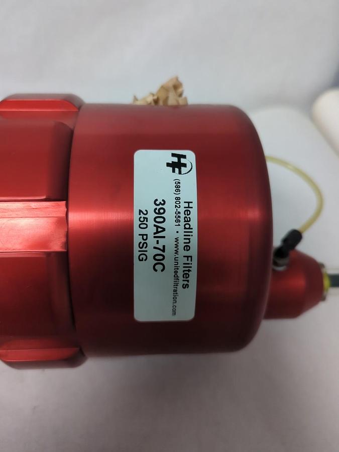 Used HEADLINE FILTERS,390A1-70C,FILTER 250PSIG PRE-OWNED