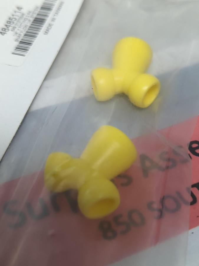 SNAP FLOW,48485114,1/4 INCH Y FITTING 2 PIECE PACK NOS