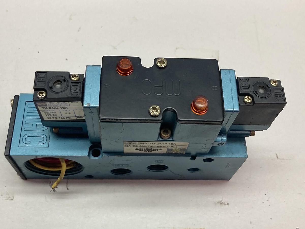 Used MAC,82A-AA-BKA-TM-DAAP-1DA,Solenoid Valve