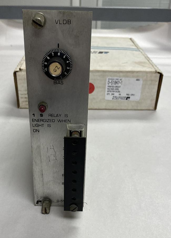 Used Reliance,0-51847-1,Voltage Level Detector Circuit Board