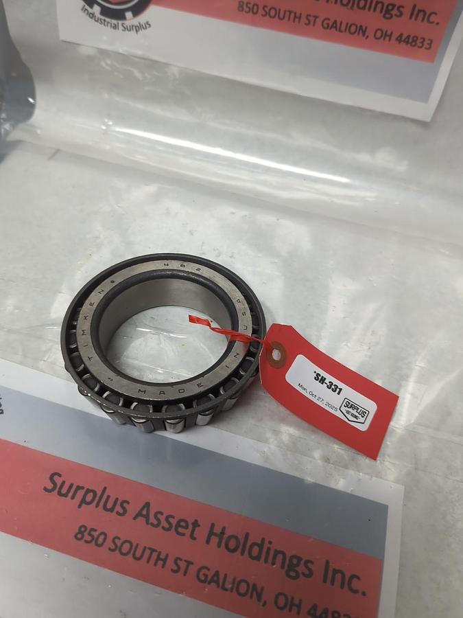 Used TIMKEN,482,ROLLER BEARING CONE PRE-OWNED