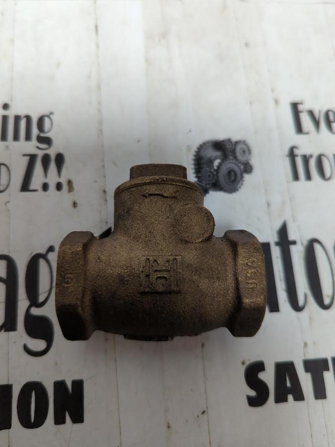 MILWAUKEE,125S,200WOG 3/4 INCH SWING CHECK VALVE NOS
