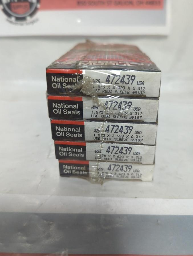 FEDERAL MOGUL,472439,OIL SEAL 1.875X2.623X0.312 PACK OF 10 NOS