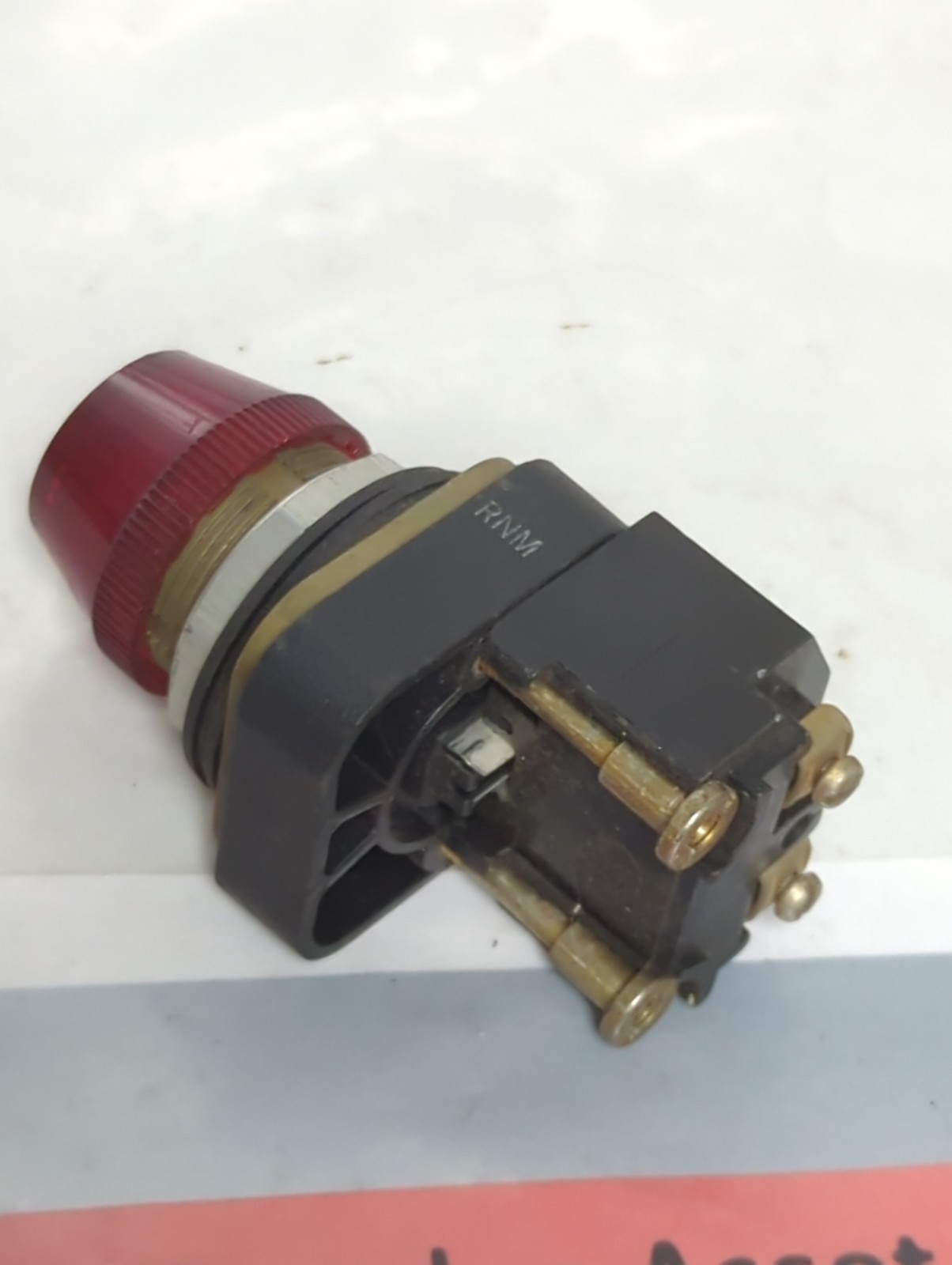 Used ALLEN BRADLEY,800T-P16,SERIES T PILOT LIGHT RED PRE-OWNED