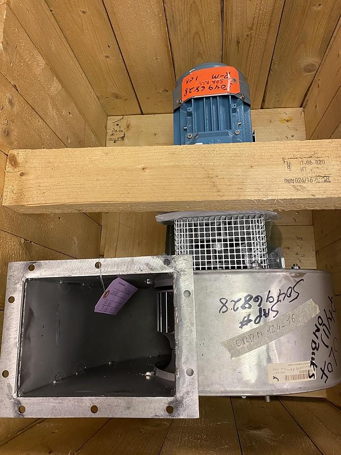 Used CONTI VENTILATORI,LM250,ELECTRIC FAN BLOWER 1752RPM  75kW