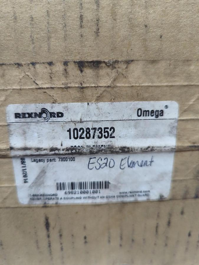 REXNORD,10287352,OMEGA ES20 COUPLING ELEMENT NOS