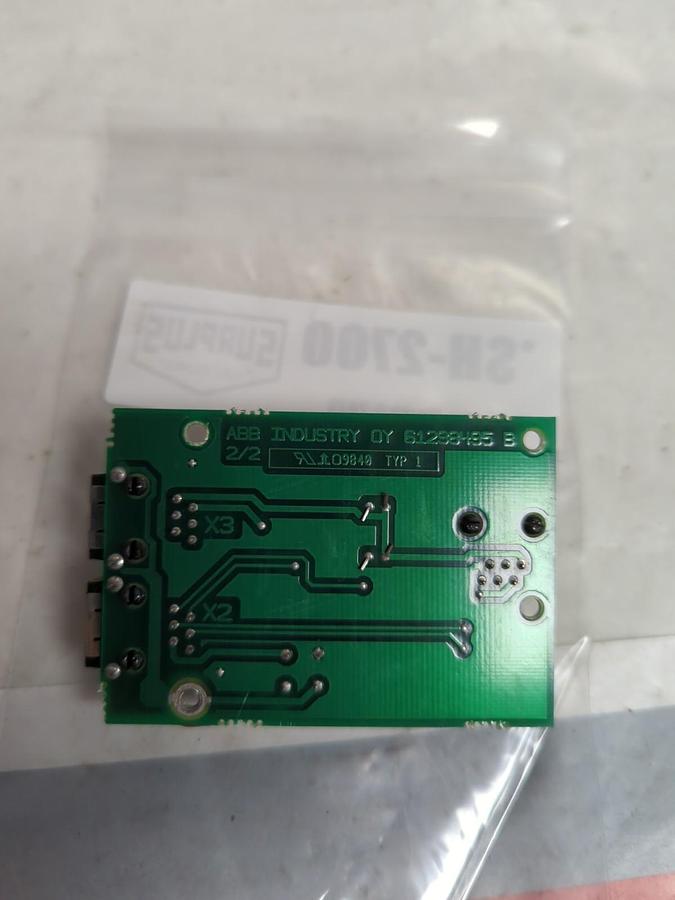 Used ABB,NDPI-21,REV B PANEL DRIVE BOARD 61298495 B 1/2 PRE-OWNED