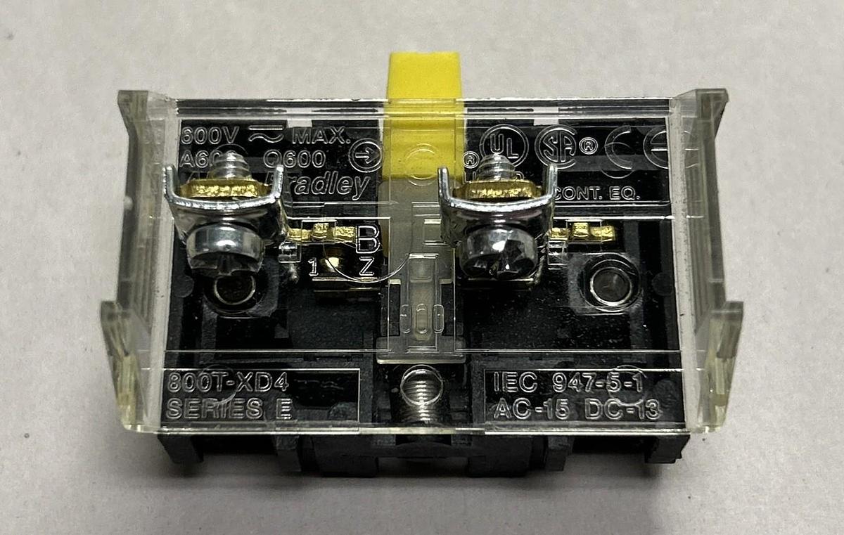 ALLEN BRADLEY,800T-XD4,CONTACT BLOCK NOS