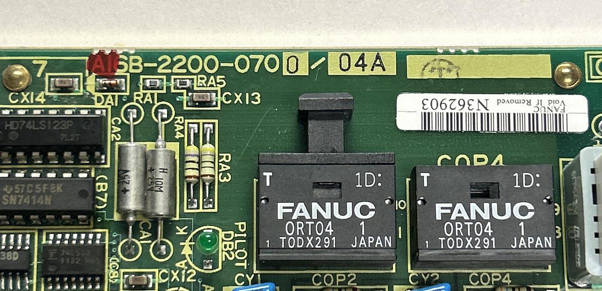 Used FANUC,A16B-2200-0700/A16B-2200-0700/04A, OP PANEL BOARD