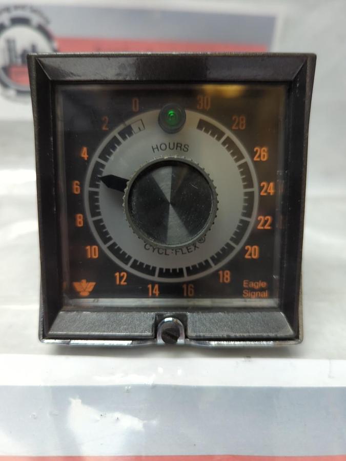 Used EAGLE SIGNAL,HP510A6,RESET TIMER 120V 10A PRE-OWNED