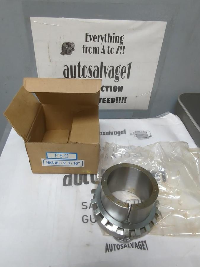 FSQ,HA315X2-7/16 IN,ADAPTER SLEEVE NOS