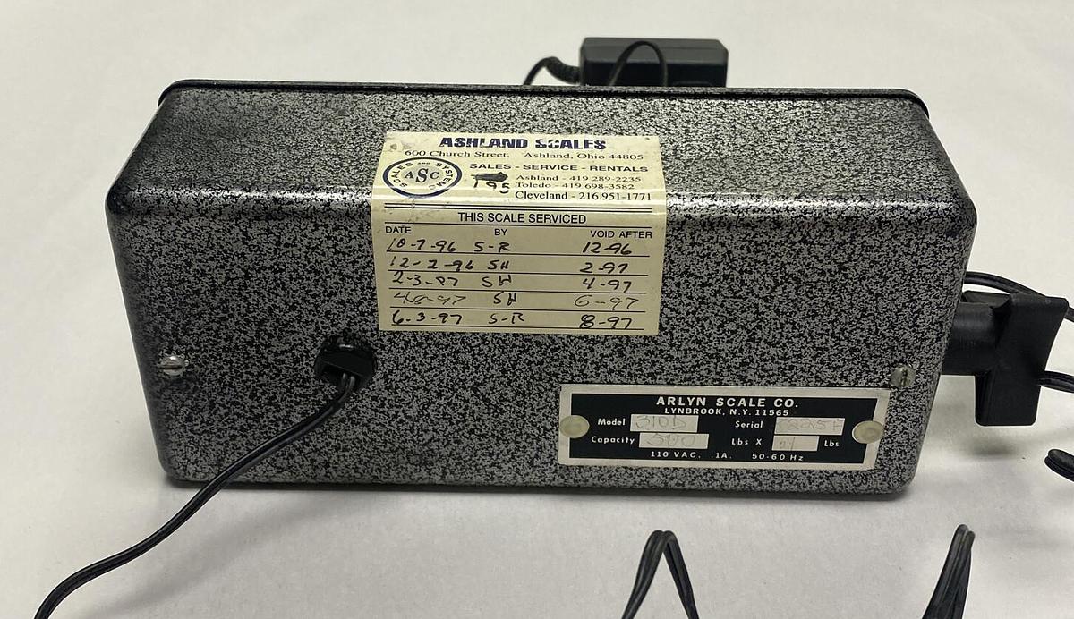 Used Arlyn Scale,310D,Scale Head 500LB Capacity