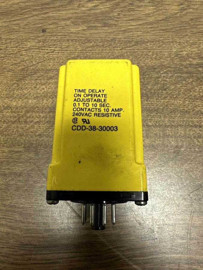 Used Potter & Brumfield,CDD-38-30003,Timing Relay