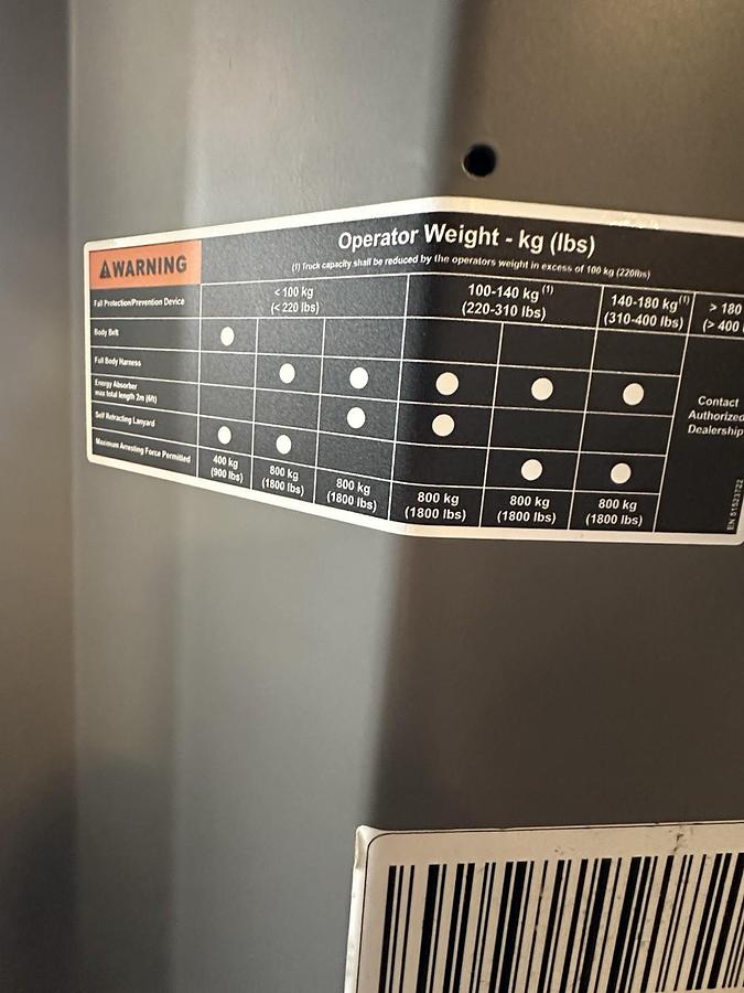 Used Jungheinrich,EKX 514,Electric Loader/Order Picker 72V Charger Included