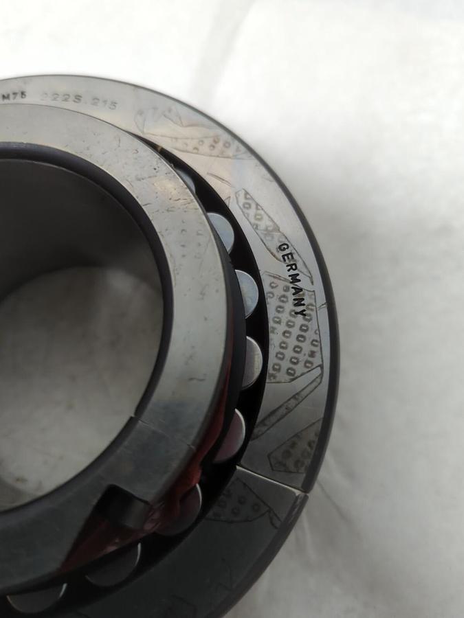 FAG,222SM75,SPLIT SPHERICAL ROLLER BEARING 75MM BORE NOS