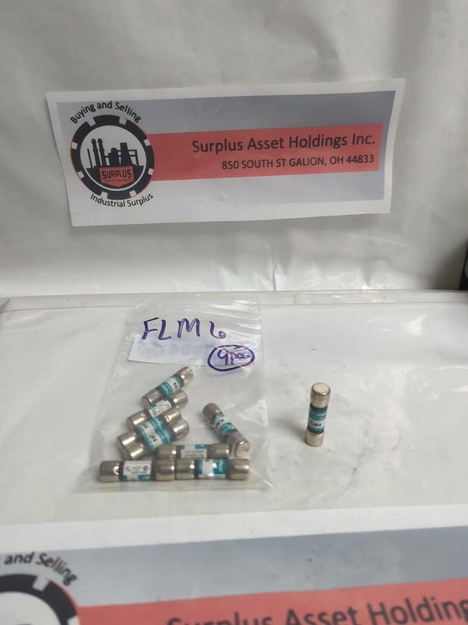 Used LITTELFUSE,FLM6,TIME-DELAY 6 AMP FUSE LOT OF 9 PRE-OWNED