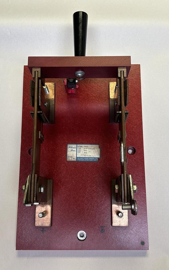 Used FILNOR INC,A-6725P2GX1,KNIFE SWITCH 400A 600V