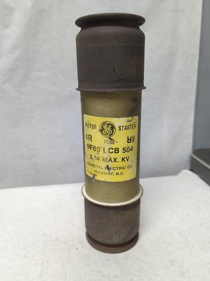 Used GENERAL ELECTRIC,9F60LCB504,MOTOR STARTER FUSE PRE-OWNED