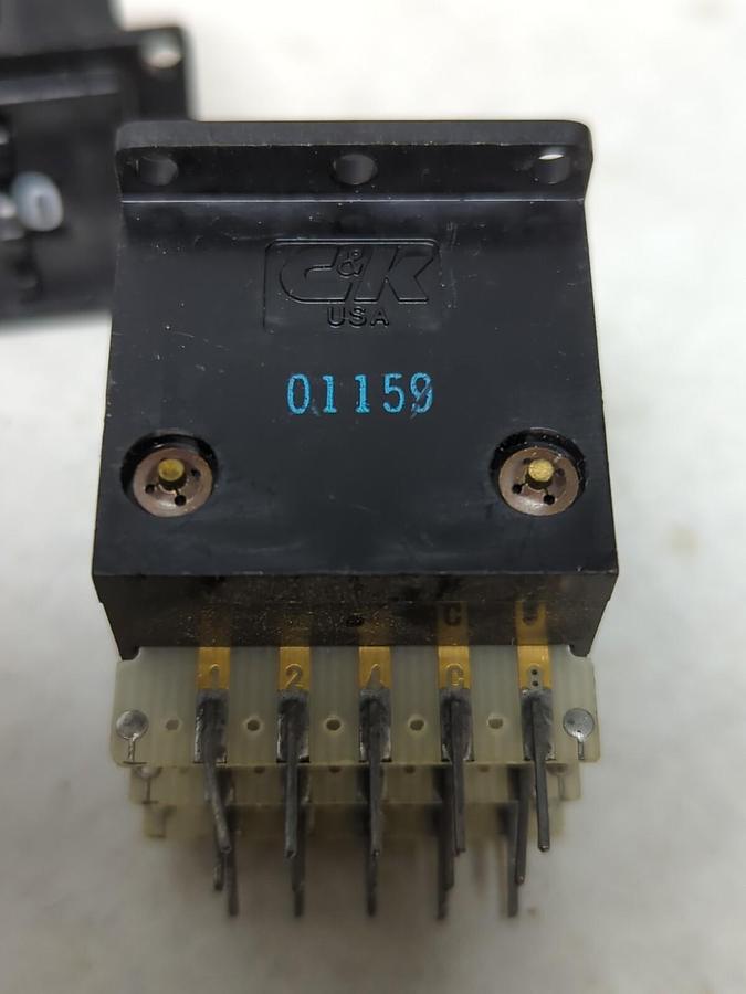 C & K,01159,THREE DIGIT COUNTER LOT OF 4
