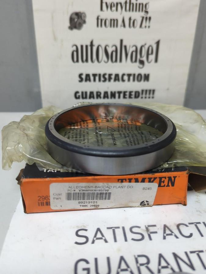 TIMKEN,29620,ROLLER BEARING CUP NOS