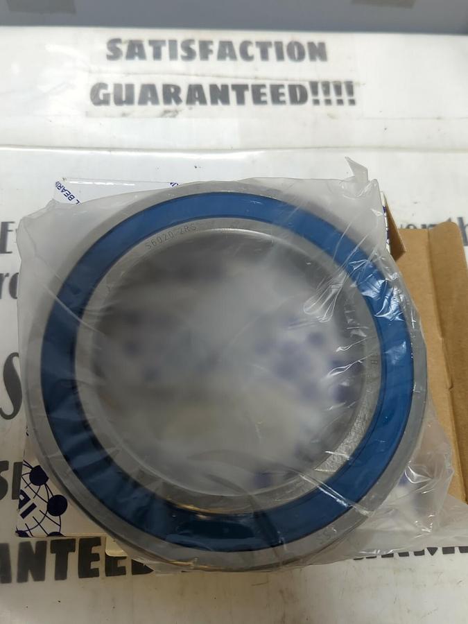 IBB,S6020-2RS,FOOD GRADE ROLLER BEARING 100 ID  150MM OD  NOS