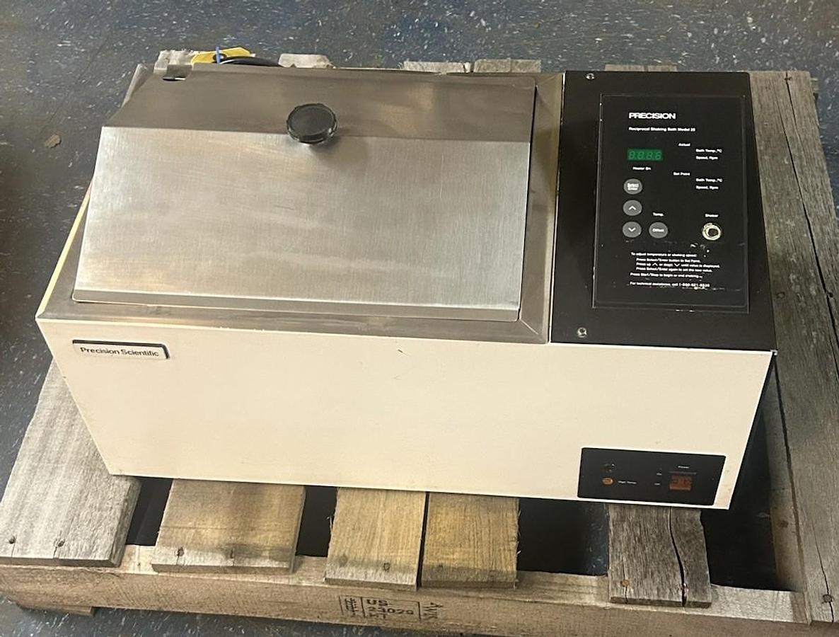 Used PRECISION SCIENTIFIC,66800,RECIPROCAL SHAKING BATH MODEL 25