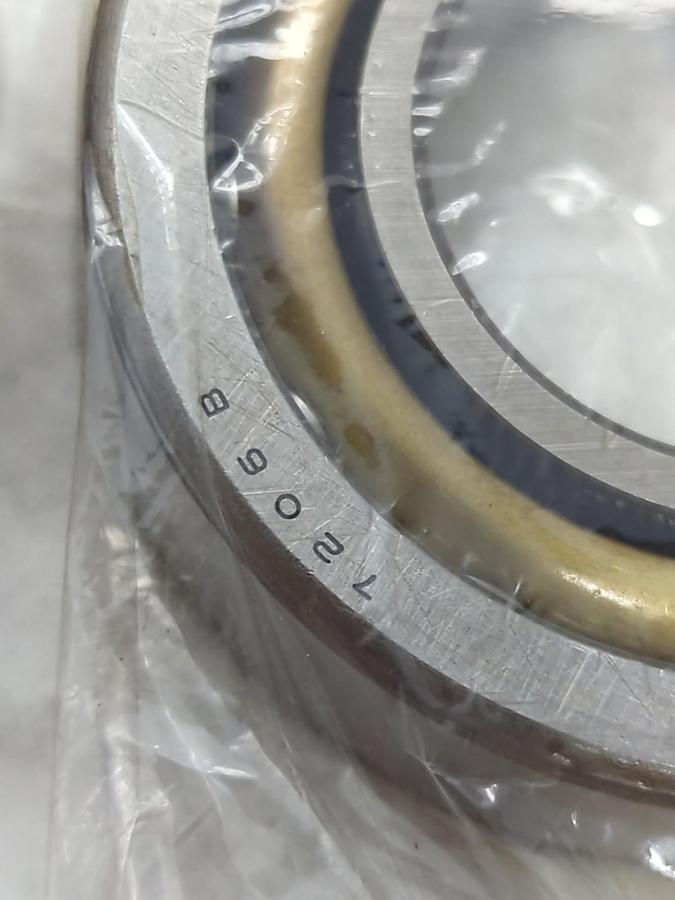 Used SKF,7206B,ANGULAR CONTACT BEARING LOT OF 2 PRE-OWNED
