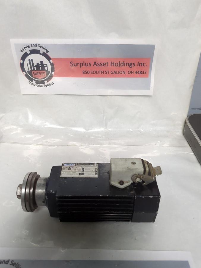 Used PERSKE,KNS 21-05-2,SPINDLE MOTOR D 68167 MANNHEIM 11160/17250 RPM PRE-OWNED