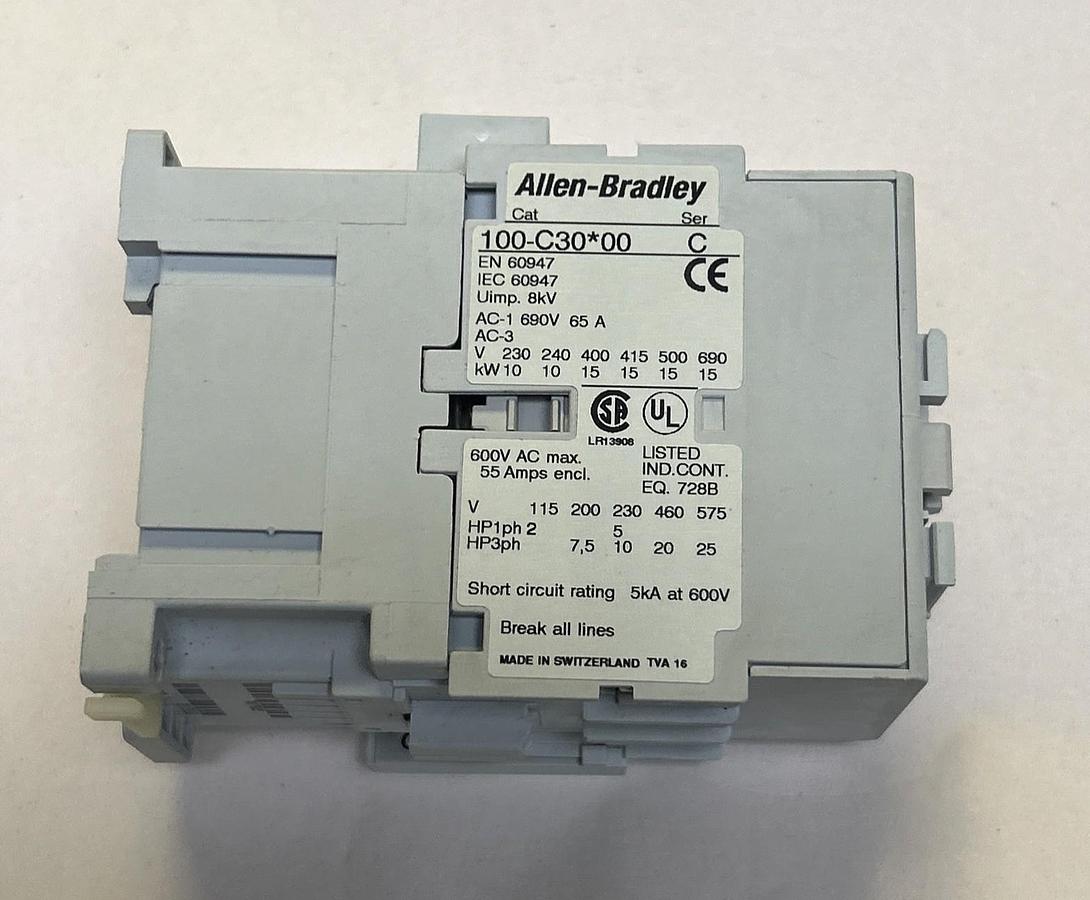 Used ALLEN BRADLEY,100-C30*00,CONTACTOR