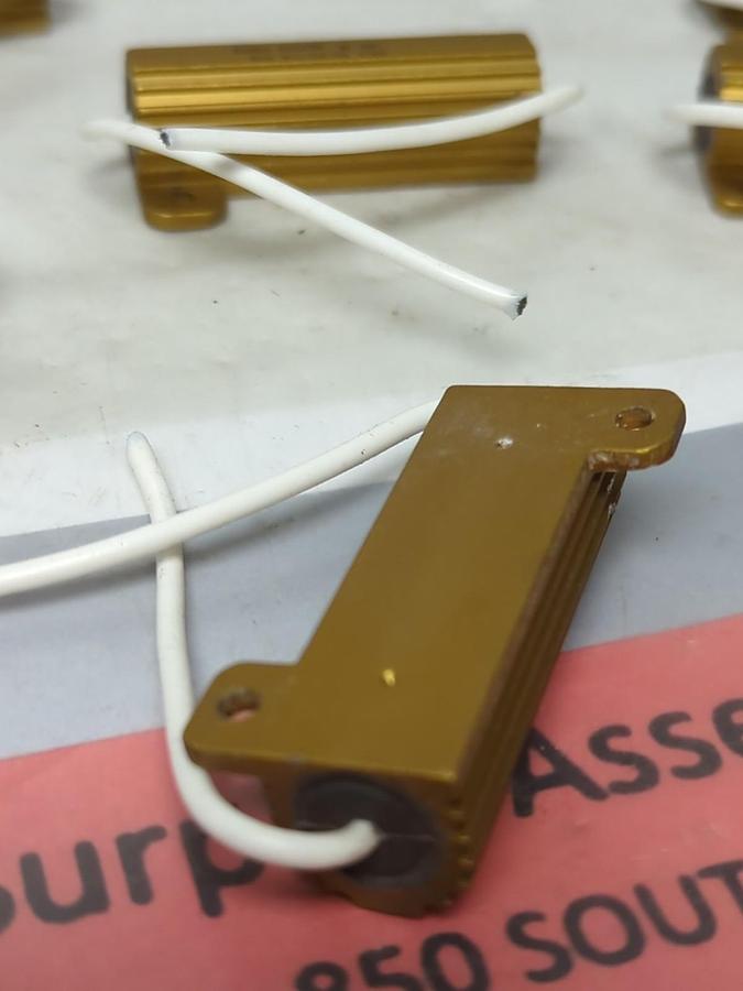 Used DALE,RH-50-116,RESISTOR .2Ω 3% 50W LOT OF 11 PRE-OWNED