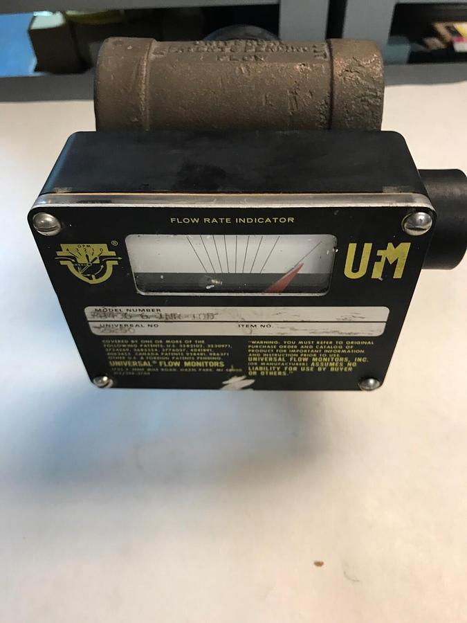 UFM,WB40G-6-1NR-10D,Flow Monitor