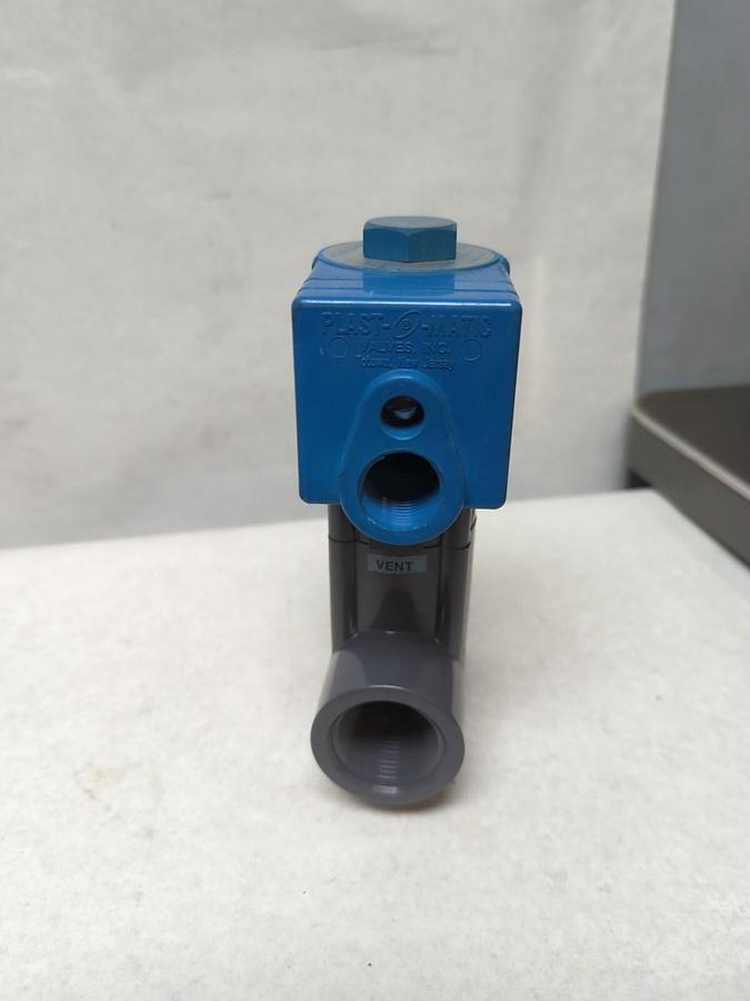 PLAST-O-MATIC,EASM6V22W20,SOLENOID VALVE 120V 60 CYCLES 20W 1 INCH PIPE NOS