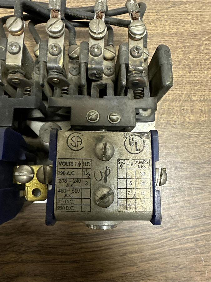 Used Struthers-Dunn,A575KXX,Reversing Contactor