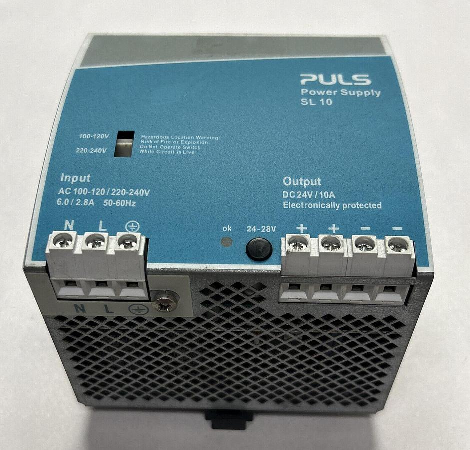 Used PULS,SL10.100,POWER SUPPLY 10A