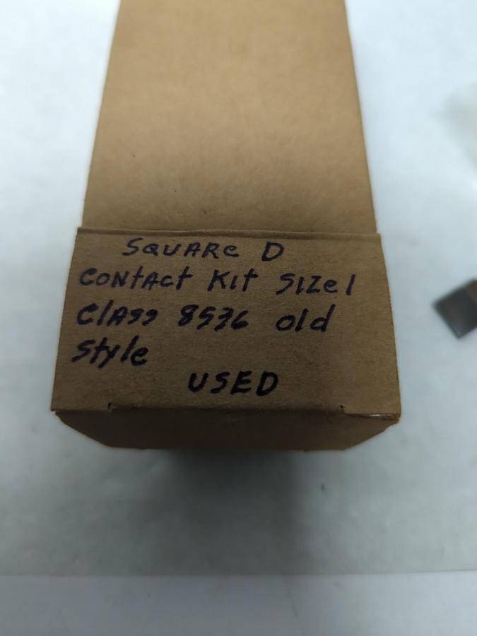 Used SQUARE D,8536,OLD STYLE CONTACT KIT SIZE 1 PRE-OWNED