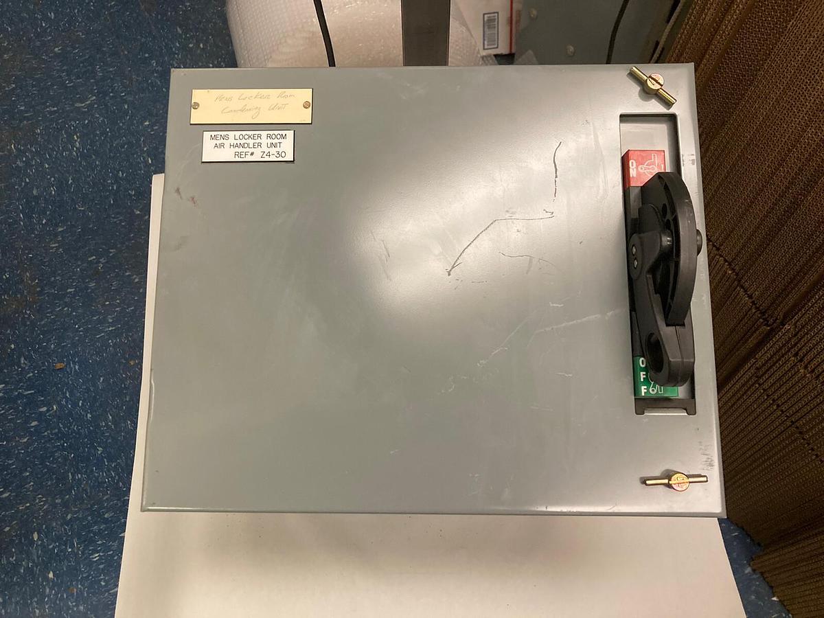 Used Allen-Bradley,2100 2112B,Size 1  Fused MCC 12 INCH Starter Feeder Bucket