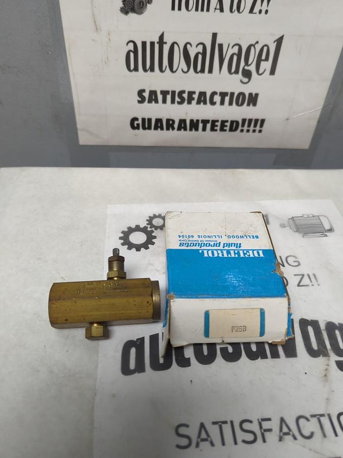 DELTROL,F25B,FLOW CONTROL VALVE NOS
