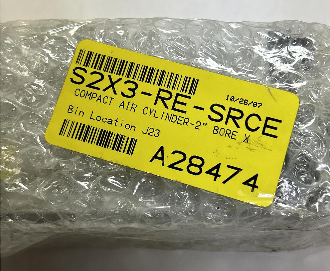 COMPACT,S2X3-RE-SRCE,AIR CYLINDER 2 INCH NEW