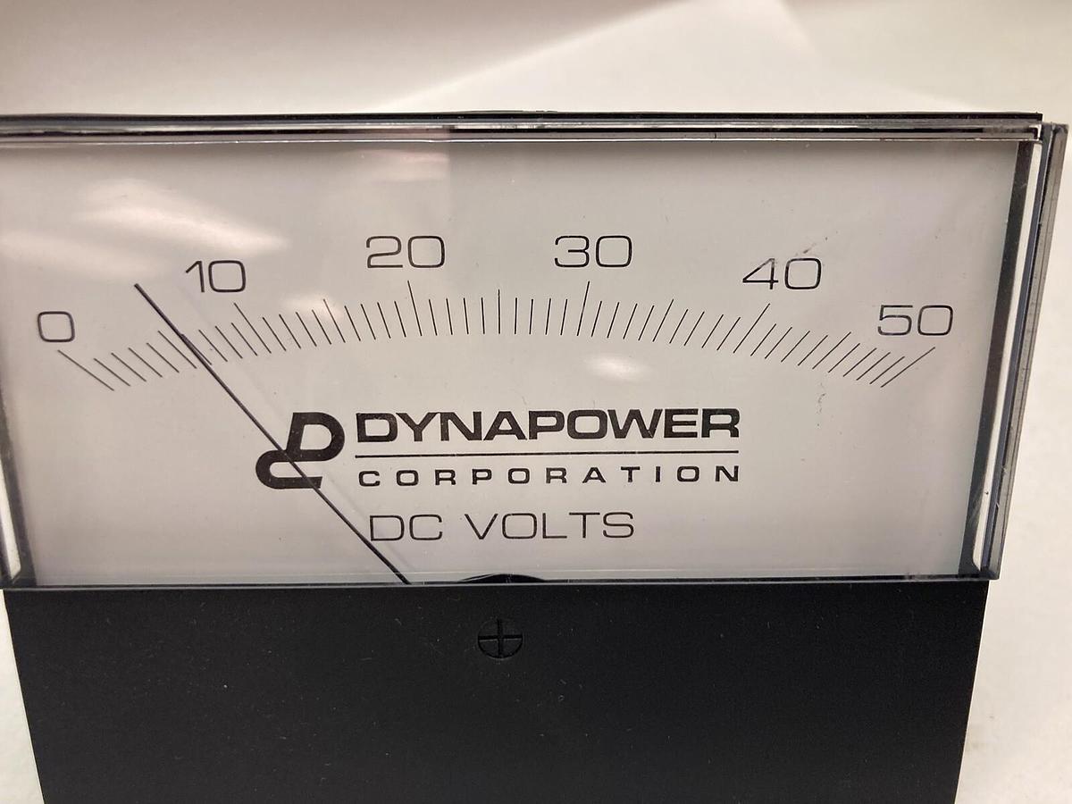 Dynapower Corporation,0-50 DC Volts,Panel Meter