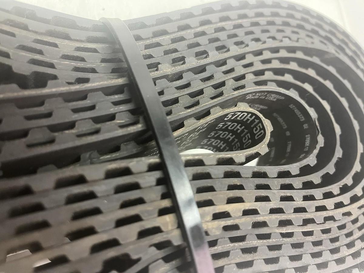 CONTIENTAL,570H150,SYNCHRO COG TIMING BELT LOF OF 6 V-BELTS