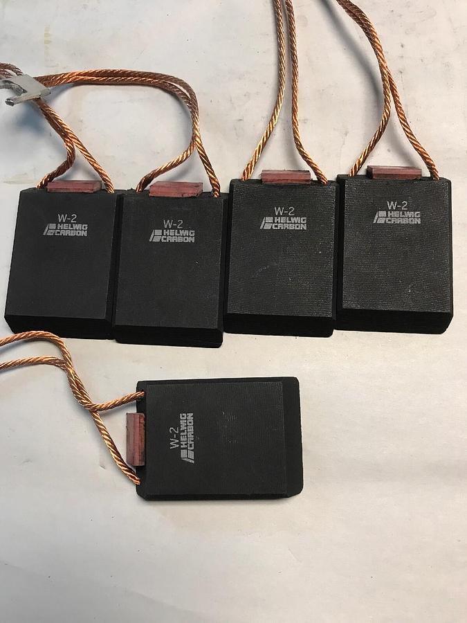 Helwig,W-2,Carbon Brush lot of 5