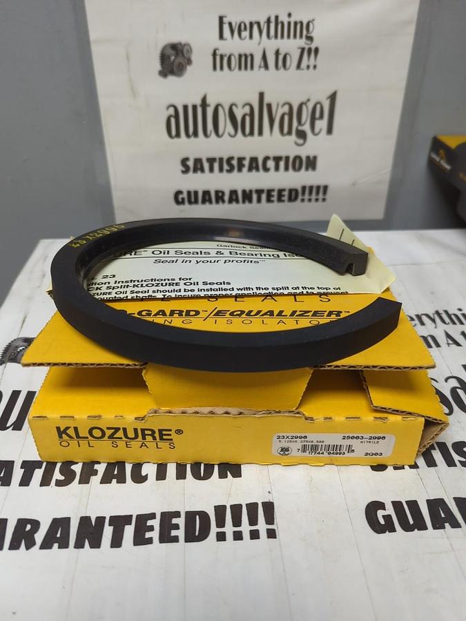 GARLOCK KLOZURE,25003X2996,NITRILE OIL SEAL 5.125X6.375X0.500 NOS