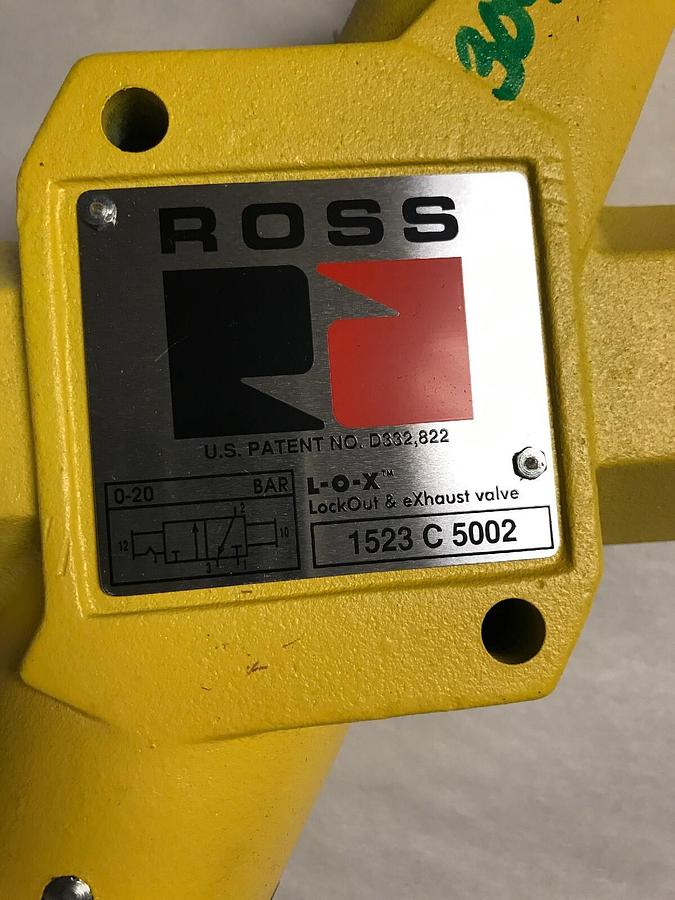 Ross,1523C5002,L.O.X. Valve