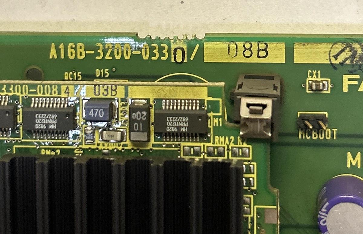 Used FANUC,A16B-3200-0330/08B,MAIN CONTROL COMMUNICATION MODULE