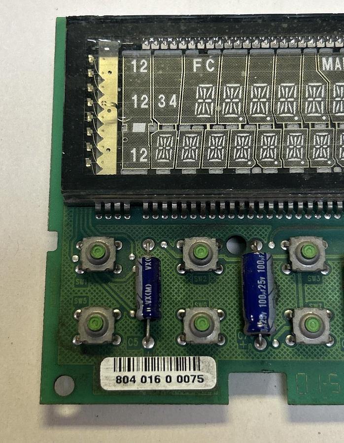 Used HONEYWELL,30756672-001,DISPLAY ASSEMBLY BOARD